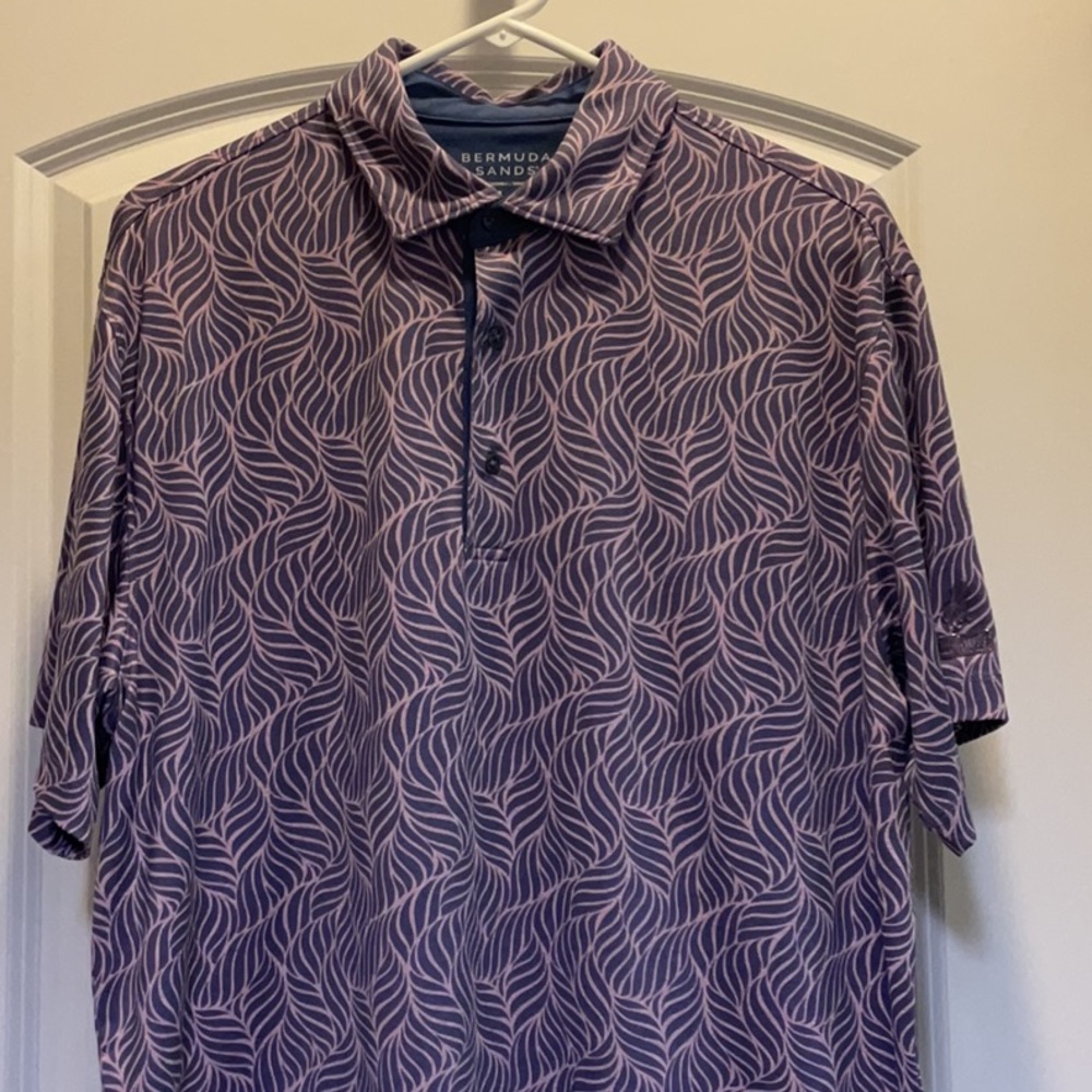 Purple Patterned Men's Shirt